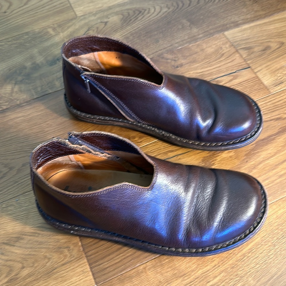 TRIPPEN  zip up boot sz43=10us